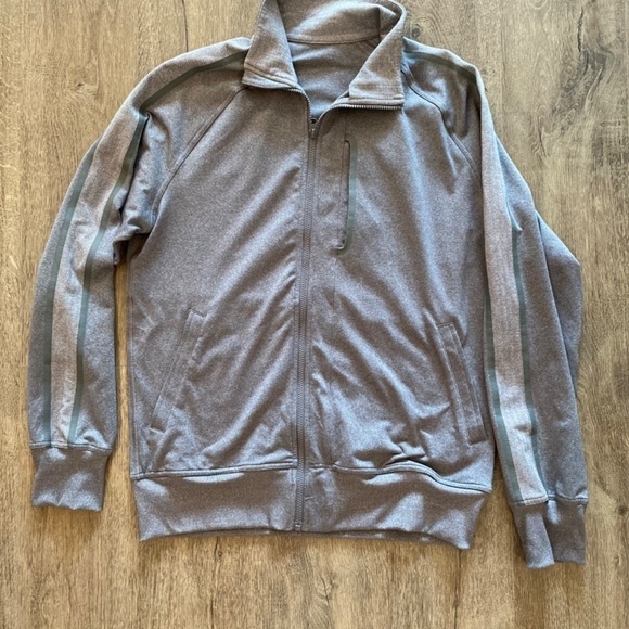 Lululemon Kung Fu Jacket II Heathered Dark Slate Size Large - Picture 11 of 12